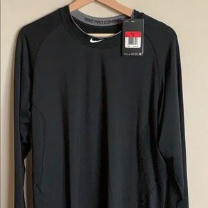 New Nike Pro Combat Dri-Fit Black size L any sport